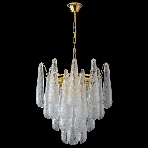 Подвесная люстра Crystal Lux FONTAIN SP8 GOLD изображение в интернет-магазине Cramer Light фото 3