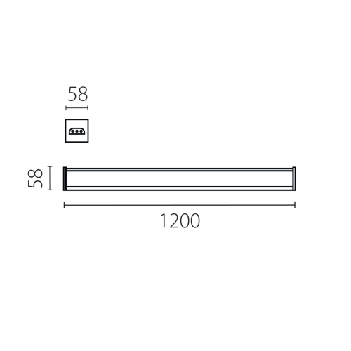 Линейный светильник Lightstar Trito 456507 изображение в интернет-магазине Cramer Light фото 2