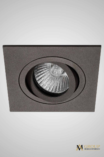 Встраиваемый светильник AM Group AM124 BK-BK изображение в интернет-магазине Cramer Light