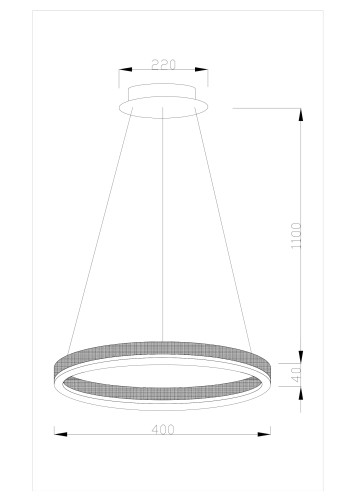 Подвесная светодиодная люстра Moderli Bona V1751-PL изображение в интернет-магазине Cramer Light фото 8