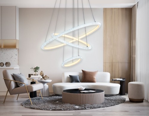 Подвесная люстра Ambrella Light Acrylica FA9561 изображение в интернет-магазине Cramer Light фото 7