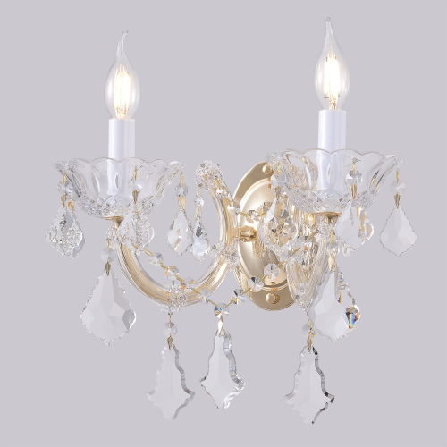 Бра Crystal Lux CRISTELLE AP2 GOLD дополнительное фото фото 6