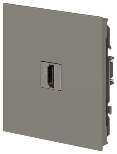 Розетка Эра Arktik 16-3114-07 HDMI титан Б0070510 дополнительное фото фото 2