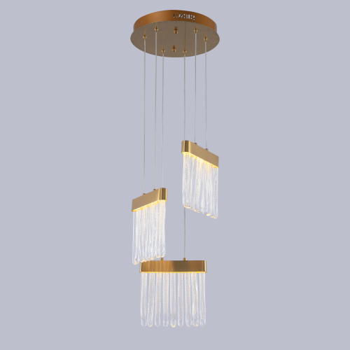 Подвесной светильник Delight Collection P98057-3 antique brass изображение в интернет-магазине Cramer Light фото 3