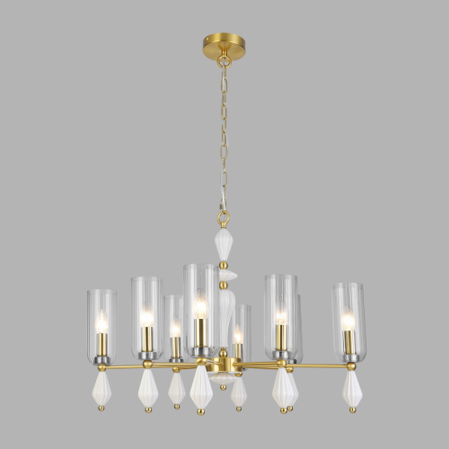 Подвесная люстра Lumion Neoclassi Galana 8428/8 изображение в интернет-магазине Cramer Light фото 5