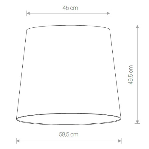 Абажур Nowodvorski Cameleon Cone L 8408 изображение в интернет-магазине Cramer Light фото 2