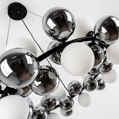 Подвесная люстра Modestyle MS.8055.14 BK изображение в интернет-магазине Cramer Light фото 7