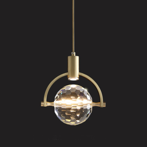 Подвесной светильник DeLight Collection 2121P/A brass/clear изображение в интернет-магазине Cramer Light фото 2