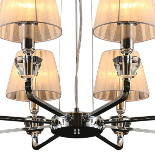 Подвесная люстра Illumico IL5274-8N-27 CR изображение в интернет-магазине Cramer Light фото 3