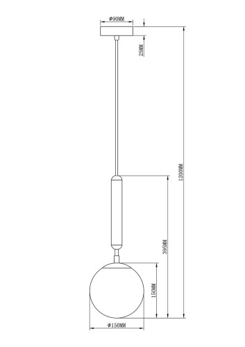 Подвесной светильник Moderli Host V2850-1P изображение в интернет-магазине Cramer Light фото 5