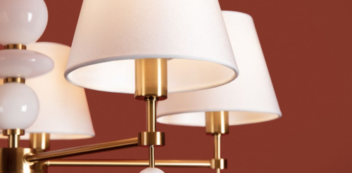 Люстра на штанге Freya Lucente FR2064PL-05BS изображение в интернет-магазине Cramer Light фото 3