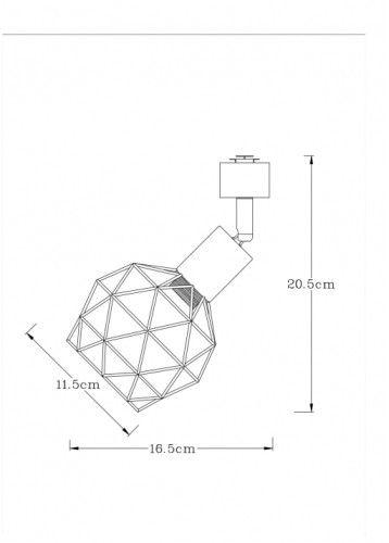 Спот Arte Lamp A6141PL-1BK изображение в интернет-магазине Cramer Light фото 3