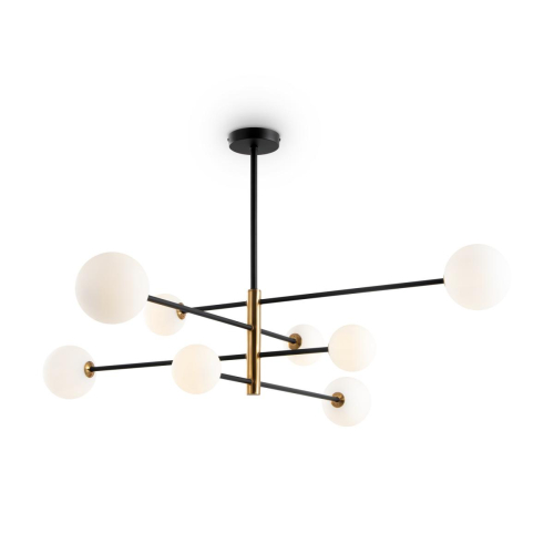Люстра на штанге Freya Sphirity FR5376CL-08B изображение в интернет-магазине Cramer Light фото 5