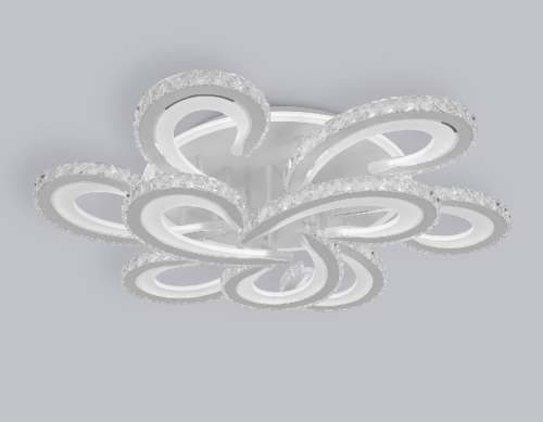 Потолочная люстра Ambrella Light Acrylica Ice FA1704 изображение в интернет-магазине Cramer Light фото 5