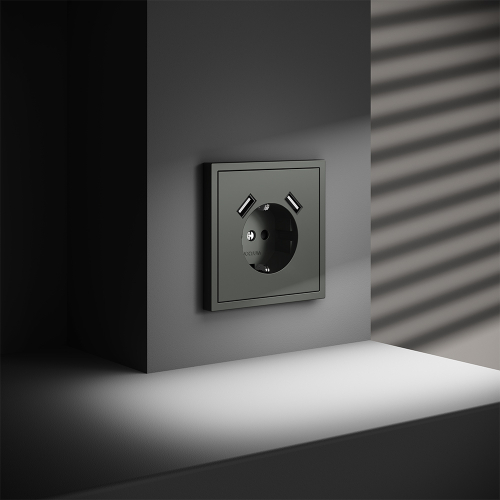 Розетка с USB, А+А Voltum S70 VLS040406 дополнительное фото фото 6