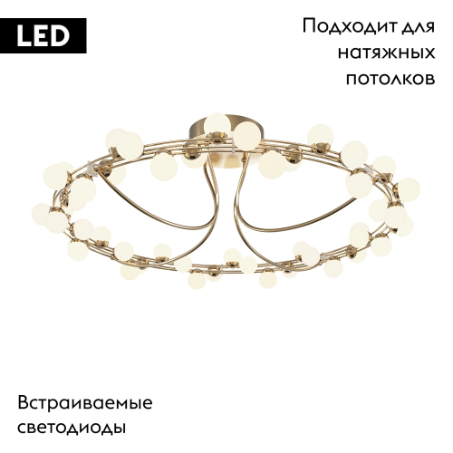 Потолочная люстра Maytoni Tessara MOD081CL-L48G3K изображение в интернет-магазине Cramer Light фото 2