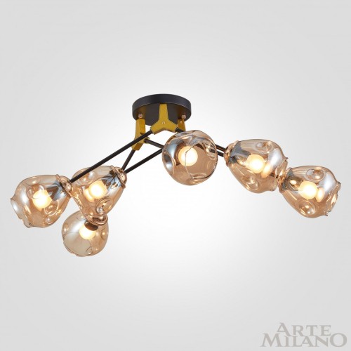 Потолочная люстра Arte Milano Amalfi 252588/6 Br изображение в интернет-магазине Cramer Light фото 5