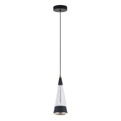 Подвесной светильник LED4U L7121-1 BK изображение в интернет-магазине Cramer Light