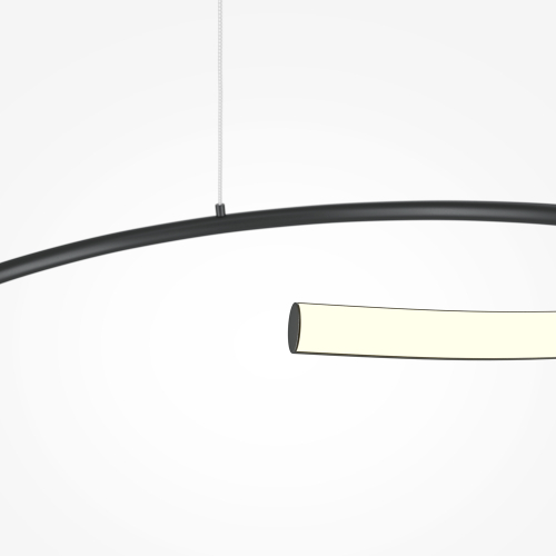 Подвесная люстра Maytoni Curve MOD242PL-L33BK изображение в интернет-магазине Cramer Light фото 4