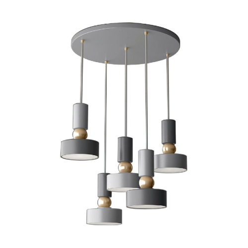 Подвесная люстра Maytoni Void MOD030PL-05GR изображение в интернет-магазине Cramer Light фото 5