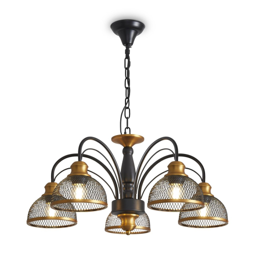 Подвесная люстра Freya Caz FR5527PL-05BBZ изображение в интернет-магазине Cramer Light