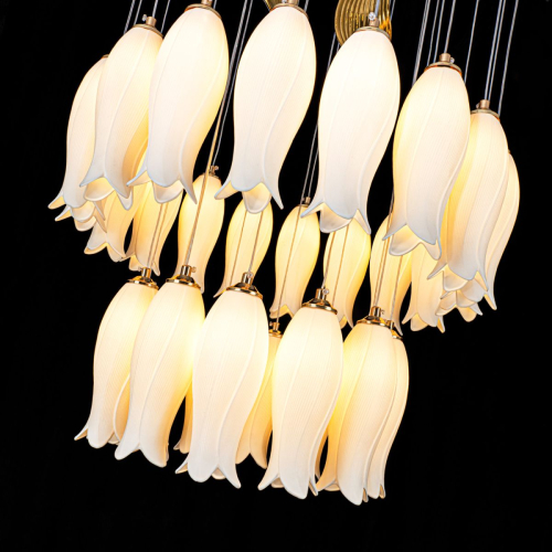 Подвесная люстра Modelux ML.8868.30 WH изображение в интернет-магазине Cramer Light фото 4