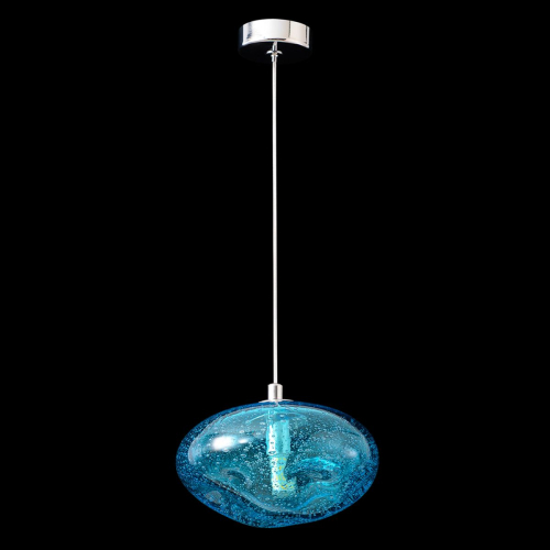 Подвесной светильник Crystal Lux FORMLESS SP1 BLUE изображение в интернет-магазине Cramer Light фото 2