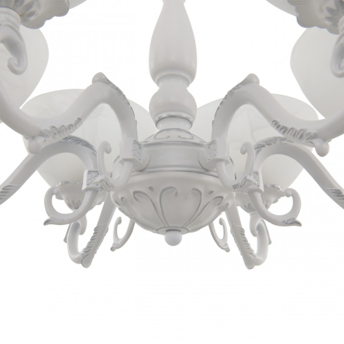 Подвесная люстра Arte Milano 340518/6 WT+SL изображение в интернет-магазине Cramer Light фото 9