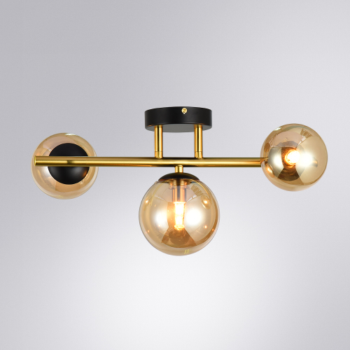 Потолочная люстра Arte Lamp Gemini A2243PL-3PB изображение в интернет-магазине Cramer Light фото 3