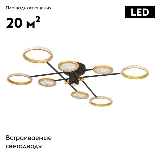 Потолочная люстра LED4U L3123-8 изображение в интернет-магазине Cramer Light фото 2