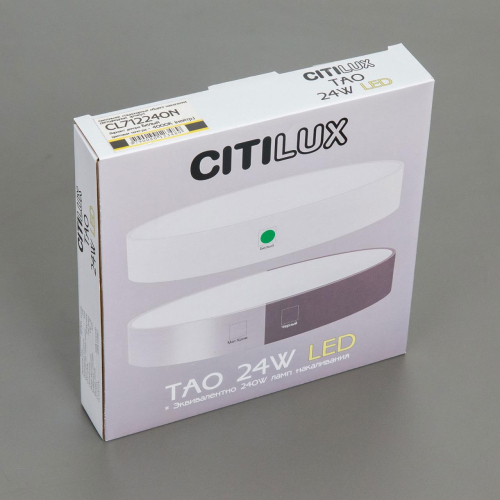 Накладной светодиодный светильник Citilux Тао CL712240N изображение в интернет-магазине Cramer Light фото 4