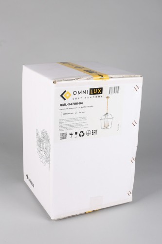 Подвесная люстра Omnilux OML-94706-04 изображение в интернет-магазине Cramer Light фото 3