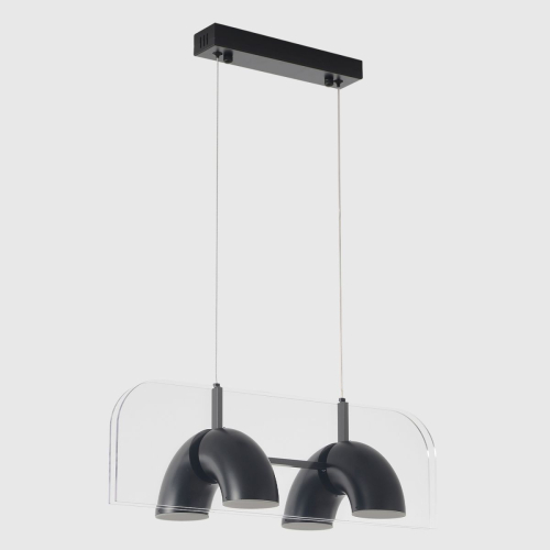 Подвесной светильник Crystal Lux ELEMENT SP24W LED BLACK изображение в интернет-магазине Cramer Light фото 2