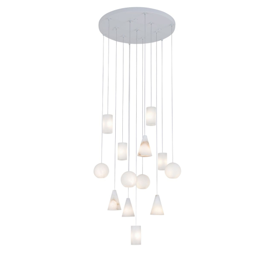 Подвесной светильник Indigo Serenita 11075/13P White V000617 изображение в интернет-магазине Cramer Light