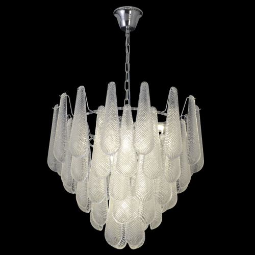 Подвесная люстра Crystal Lux FONTAIN SP10 CHROME изображение в интернет-магазине Cramer Light фото 3