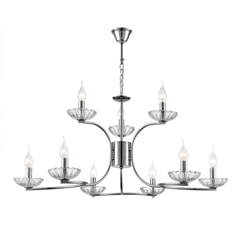 Подвесная люстра Lumion Classi Lolina 8155/9 изображение в интернет-магазине Cramer Light фото 3
