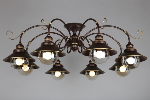 Потолочная люстра Omnilux Fontelo OML-50407-08 изображение в интернет-магазине Cramer Light фото 4