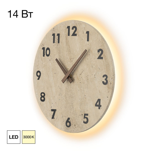 Настенный светильник с часами Citilux Mares CL246016 изображение в интернет-магазине Cramer Light фото 7