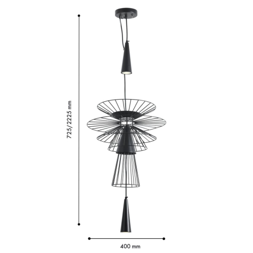 Подвесной светильник Favourite Ardor 4838-2P изображение в интернет-магазине Cramer Light фото 2