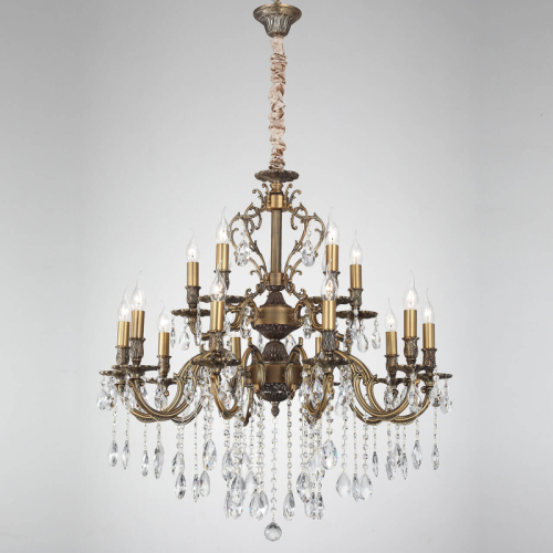 Подвесная люстра Lucia Tucci Barletta 1730.15 Antique изображение в интернет-магазине Cramer Light