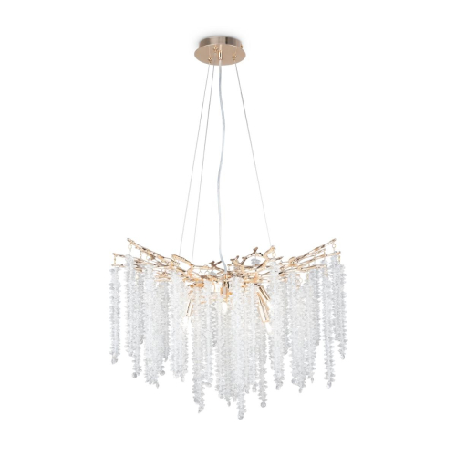 Подвесная люстра Freya Mineral FR1010PL-08G изображение в интернет-магазине Cramer Light фото 2