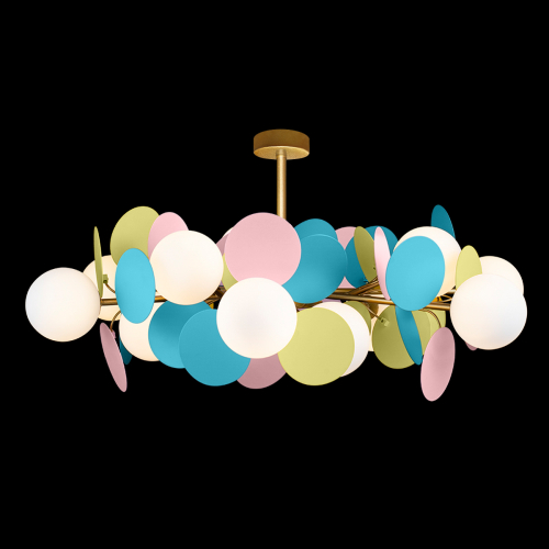 Подвесная люстра Loft IT Matisse 10008/12 mult изображение в интернет-магазине Cramer Light фото 2