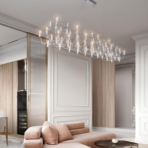 Подвесная люстра Modelux premium ML.5603.2000P CH изображение в интернет-магазине Cramer Light фото 2