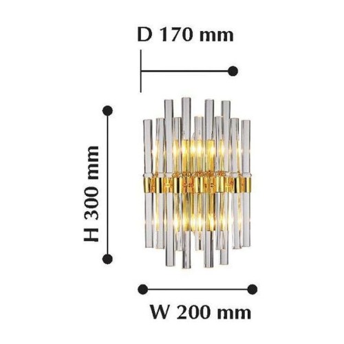 Настенный светильник Favourite Сelebratio 2205-2W изображение в интернет-магазине Cramer Light фото 2