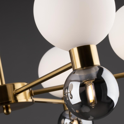 Люстра на штанге Freya Bony FR5394CL-12BS изображение в интернет-магазине Cramer Light фото 7