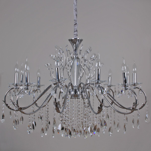 Подвесная люстра Reluce 09230-0.4-12 CH изображение в интернет-магазине Cramer Light фото 4