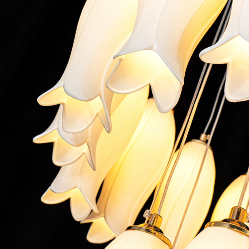 Подвесная люстра Modelux ML.8868.30 WH изображение в интернет-магазине Cramer Light фото 5