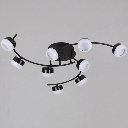 Потолочная люстра Reluce 90590-0.3-09 Black изображение в интернет-магазине Cramer Light фото 4