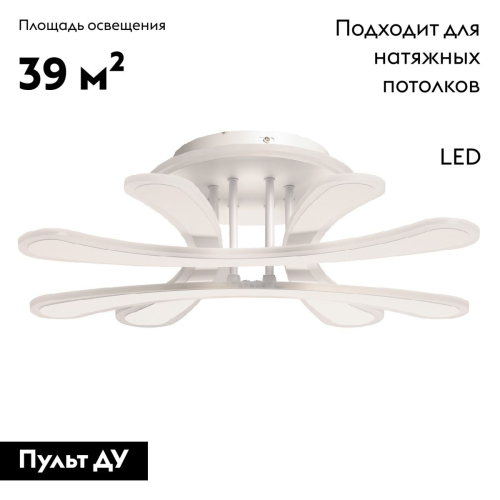 Потолочная люстра De Markt Оскар 510014105 изображение в интернет-магазине Cramer Light фото 2
