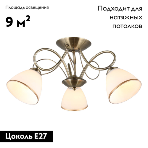 Потолочная люстра Omnilux Alimini OML-25307-03 изображение в интернет-магазине Cramer Light фото 2